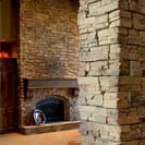 FAUX STONE FIREPLACES