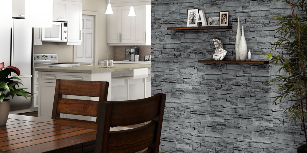 Dry Stack Stone Siding | Exterior Stacked Stone