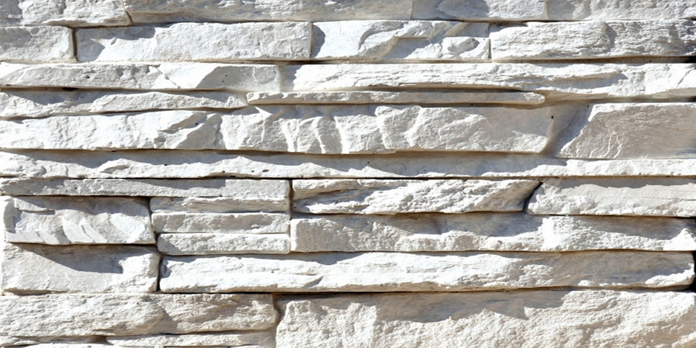 FAUX STONE VENEER QUICK FIT WALL PANEL NORTHERN WHITE